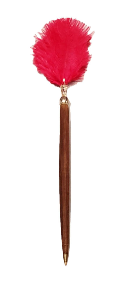 Ostrich Feather Pen