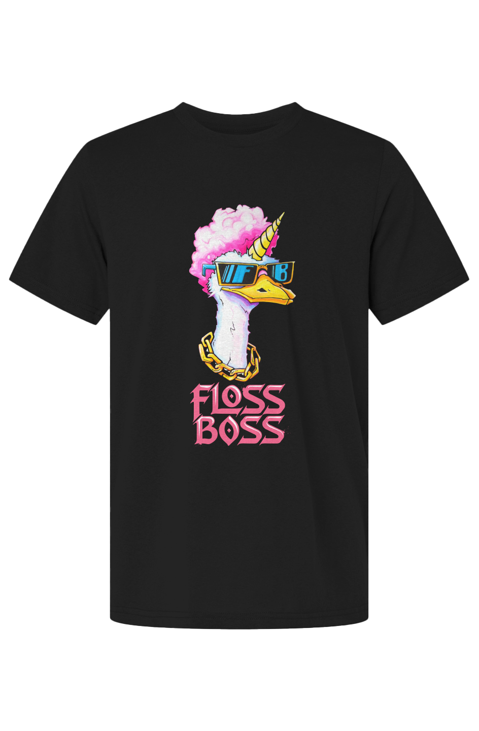 Floss Boss Fan Art by Nick Heilig on Eco Max Tee