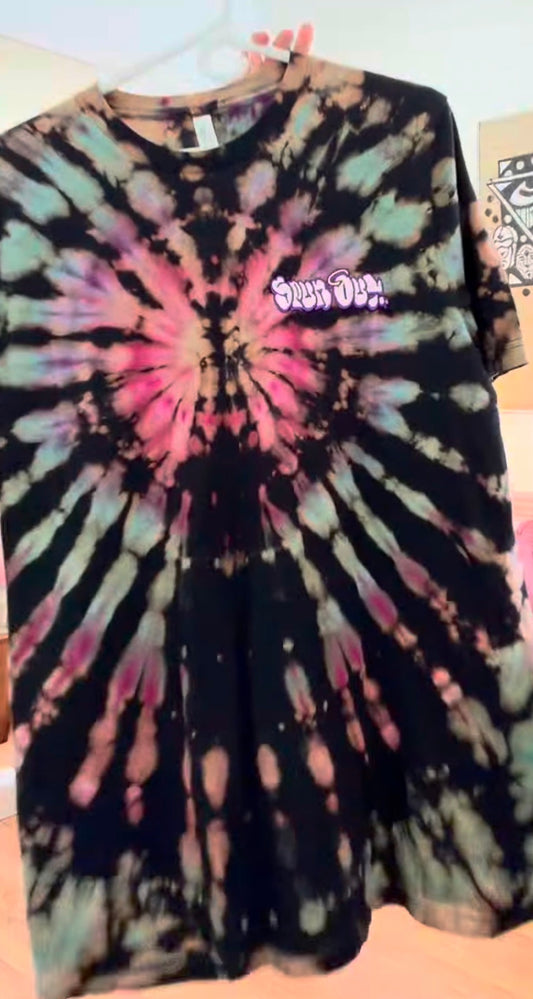 New @inthereart collab Tie-Dye Embroidered Shirts