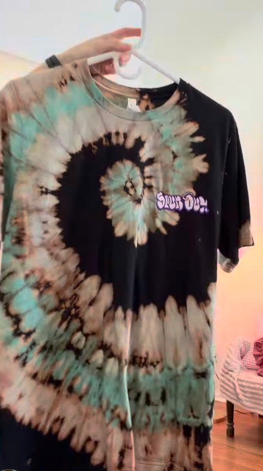 New @inthereart collab Tie-Dye Embroidered Shirts